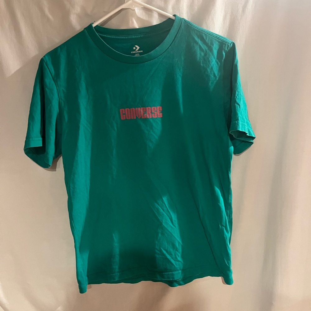 Bright Green Converse t shirt